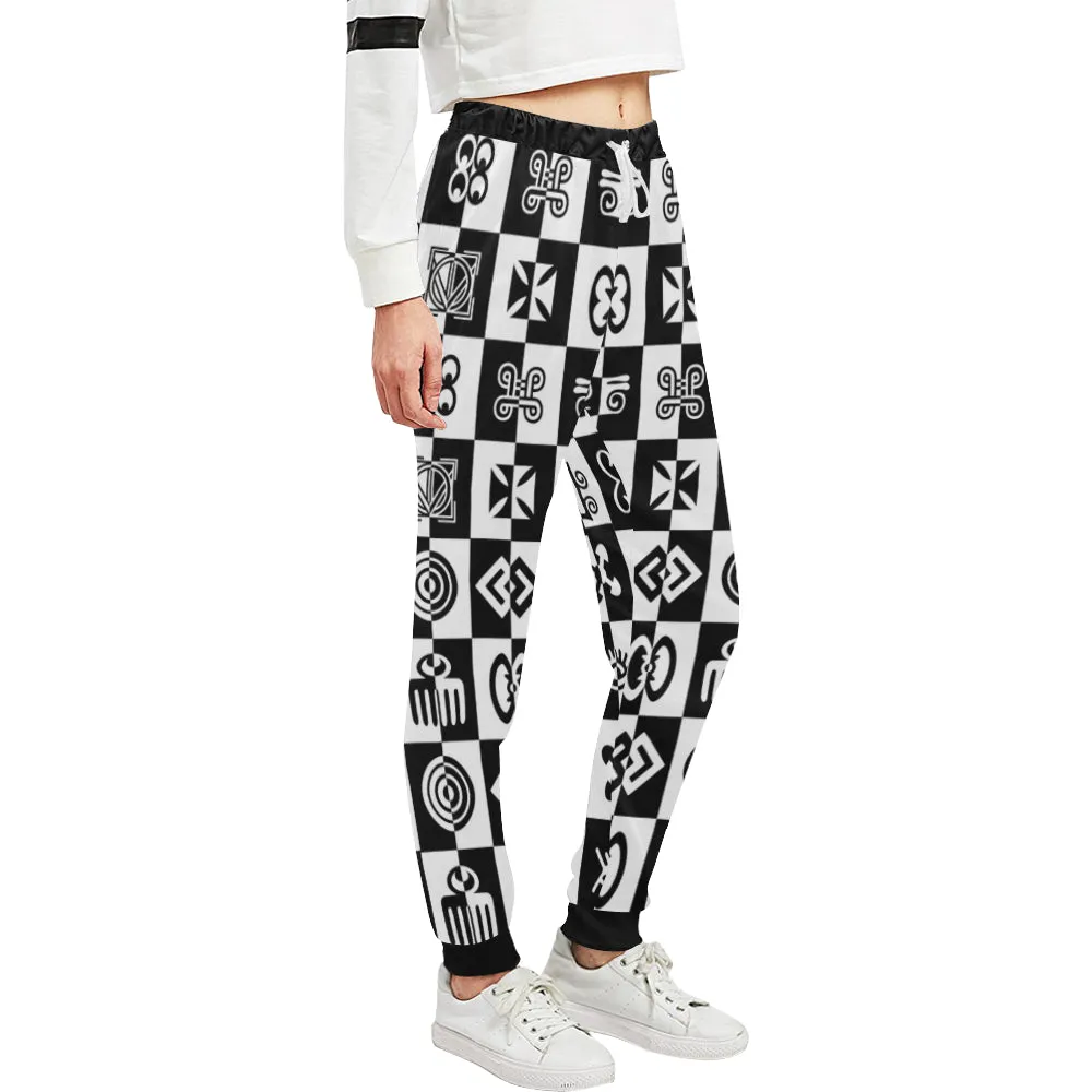 ADINKRA STYLE Women's All Over Print Sweatpants