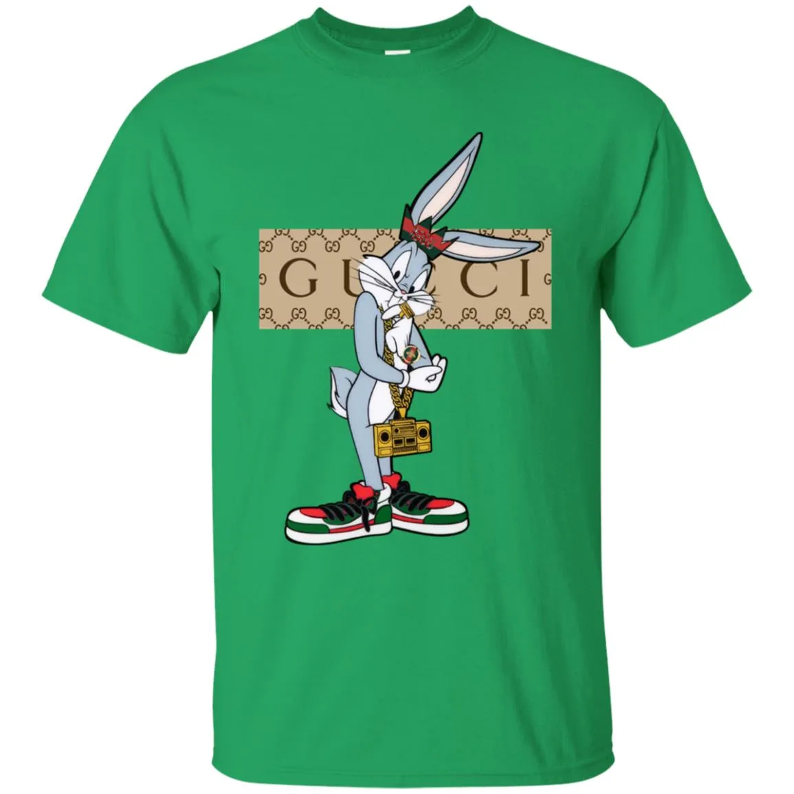 Best Gucci Rabbit T-shirt Men Cotton T-Shirt