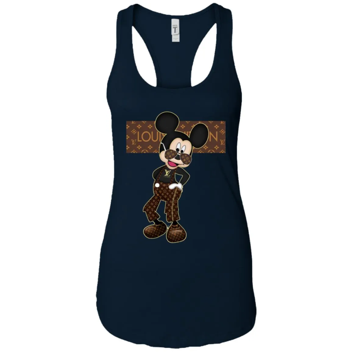 Best Louis Vuitton Mickey Fashion T-shirt Women Tank Top