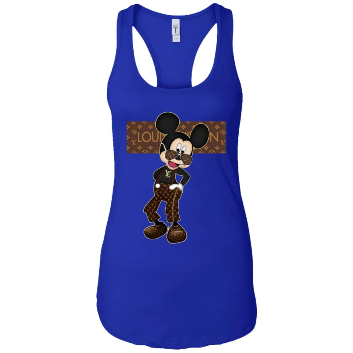 Best Louis Vuitton Mickey Fashion T-shirt Women Tank Top