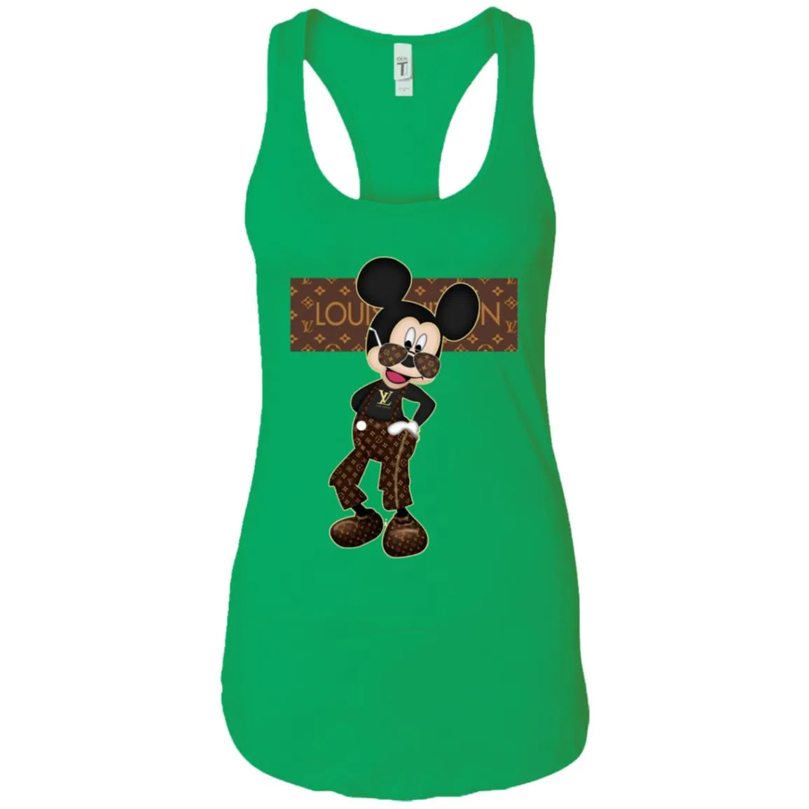 Best Louis Vuitton Mickey Fashion T-shirt Women Tank Top