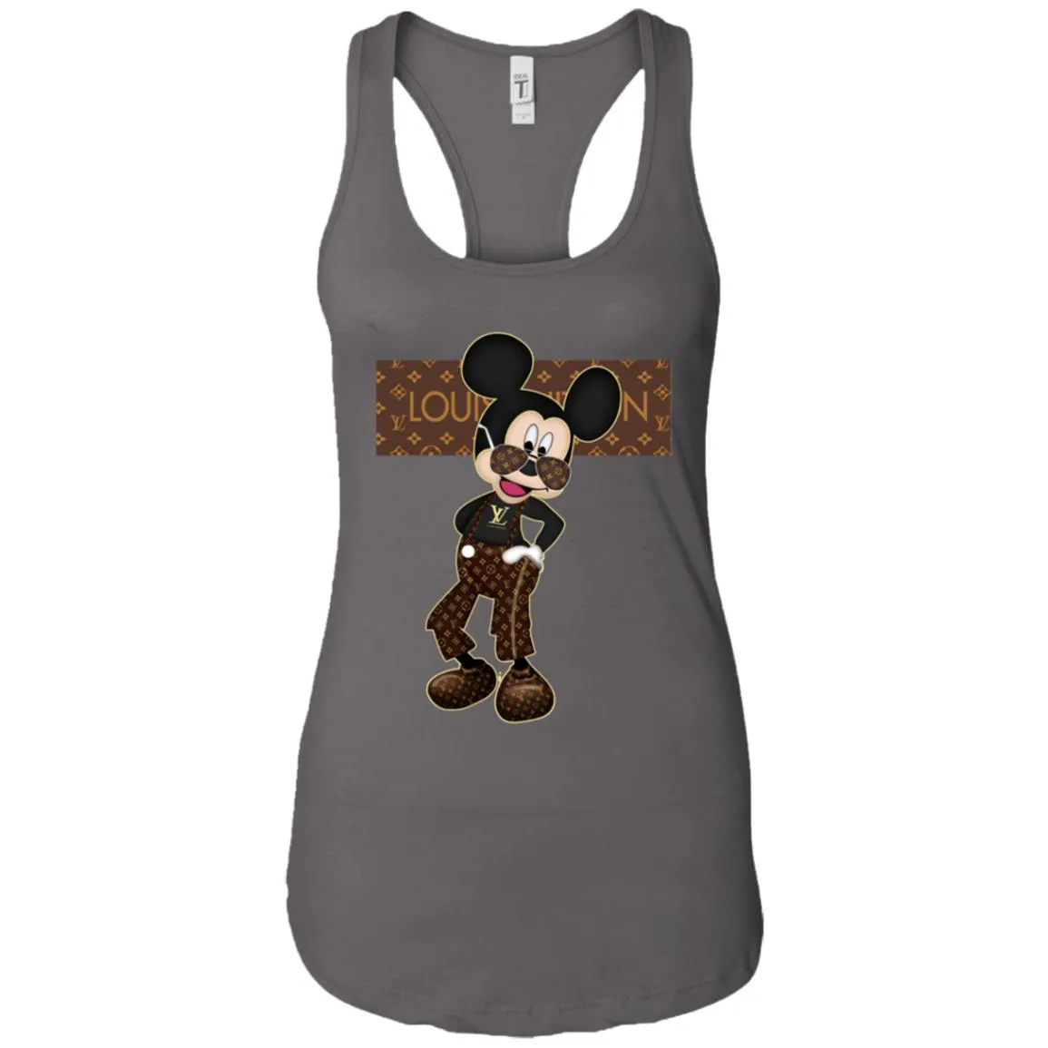 Best Louis Vuitton Mickey Fashion T-shirt Women Tank Top