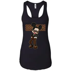 Best Louis Vuitton Mickey Fashion T-shirt Women Tank Top