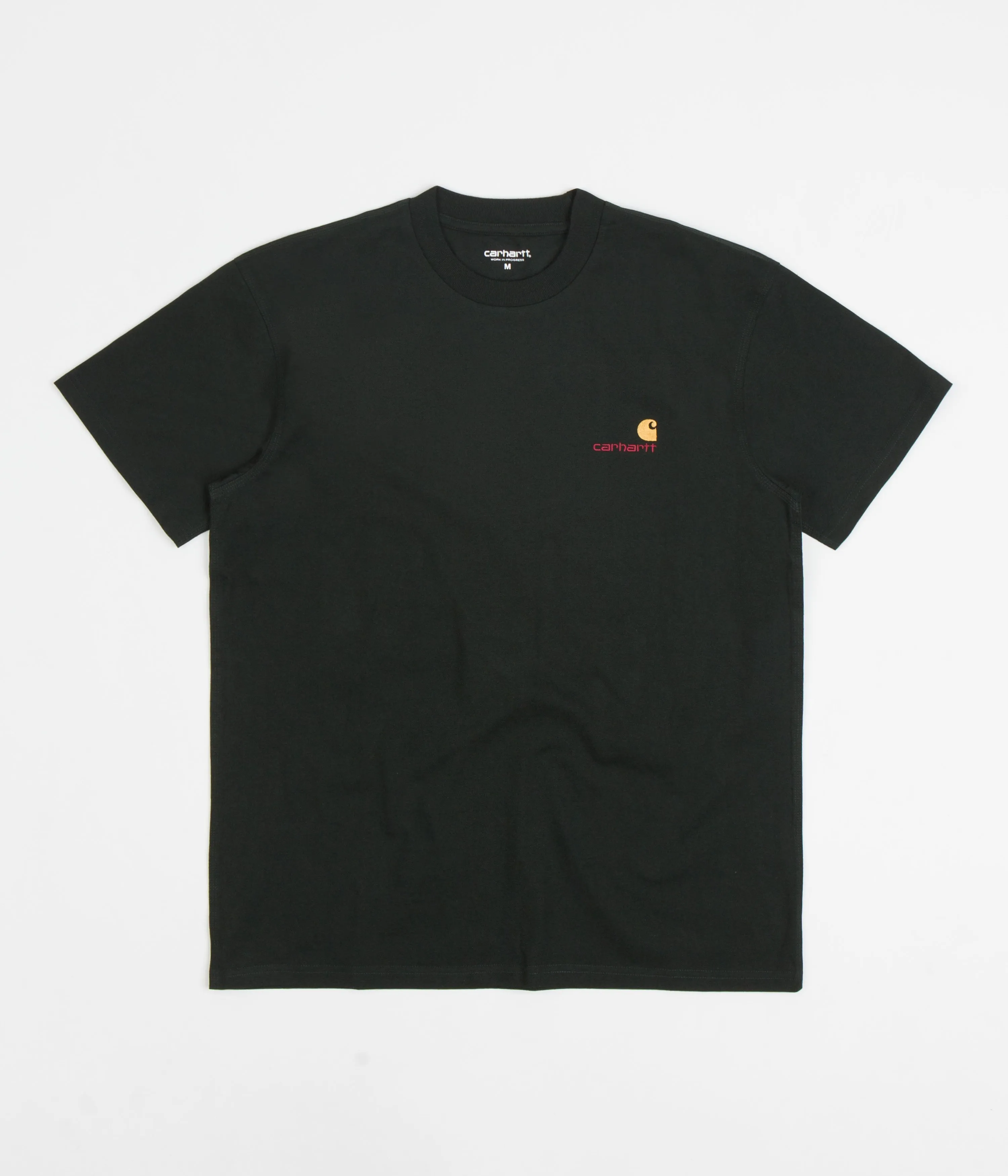 Carhartt American Script T-Shirt - Dark Cedar