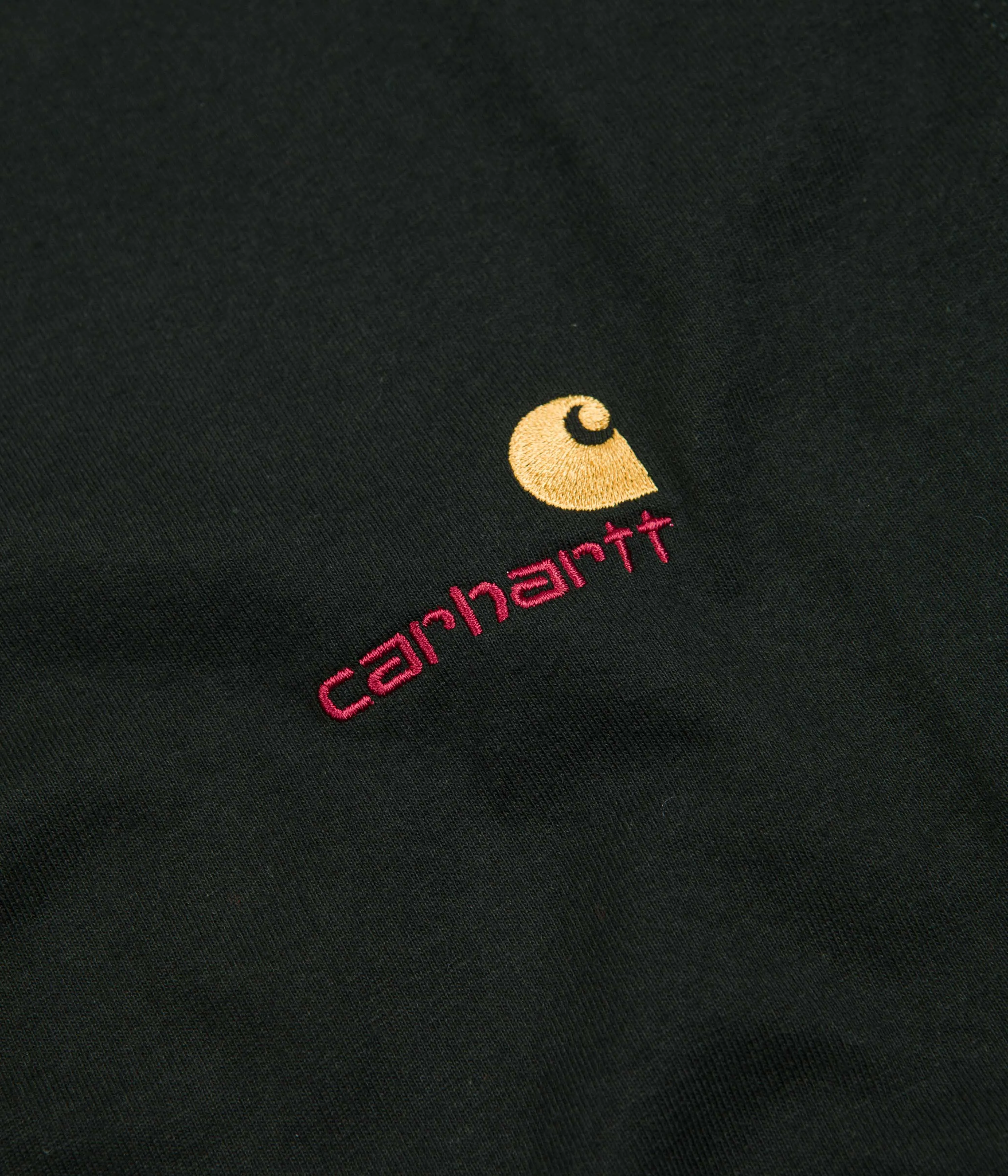 Carhartt American Script T-Shirt - Dark Cedar