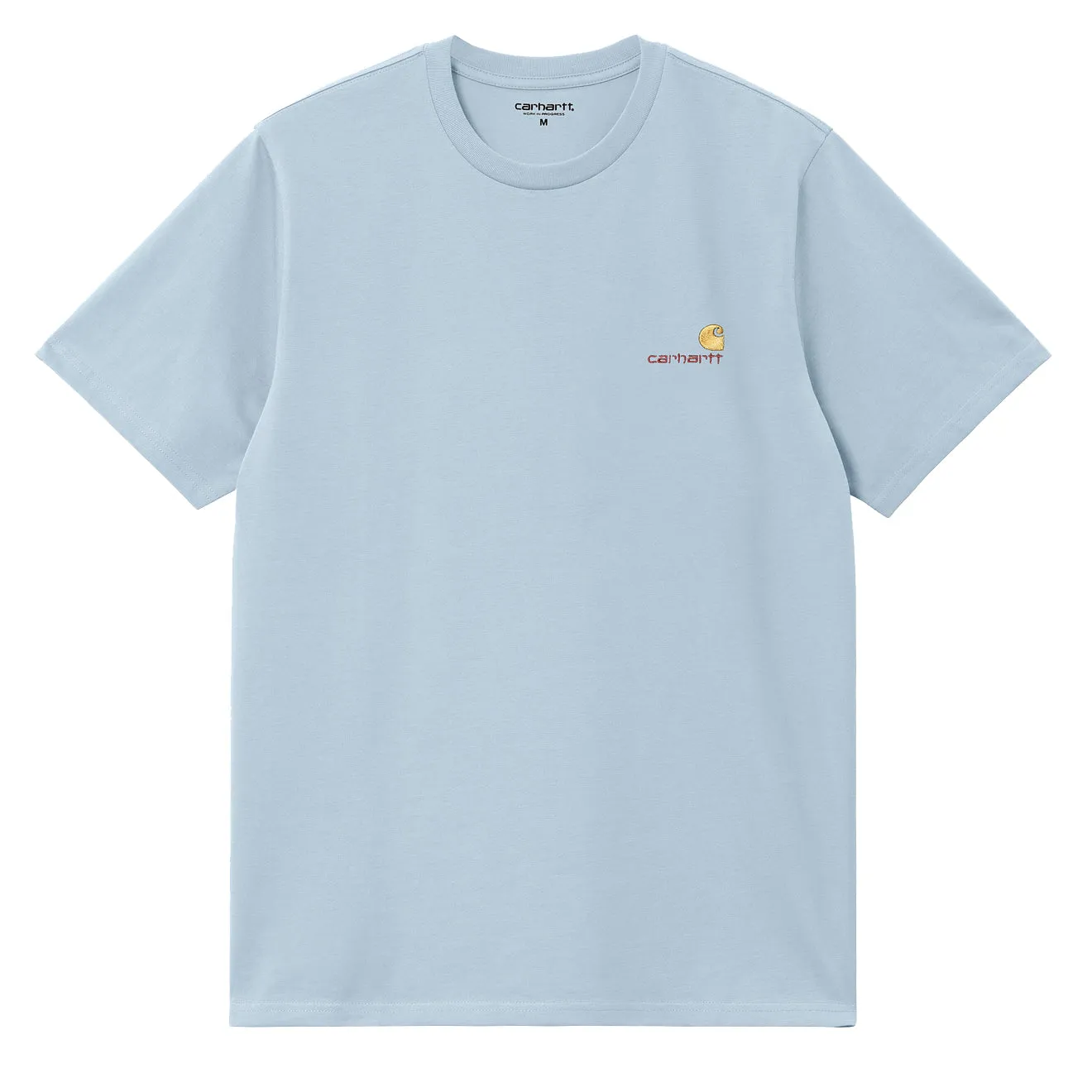 Carhartt WIP American Script T-Shirt Frosted Blue