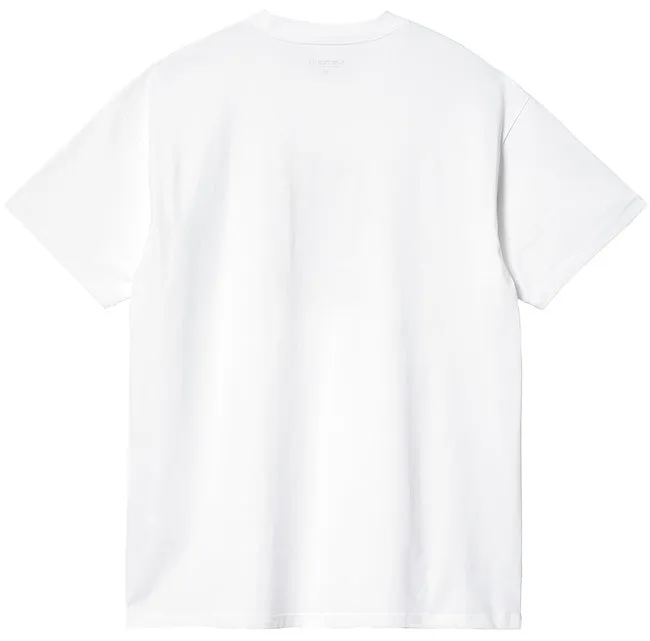 Carhartt WIP Mens Gummy T Shirt White