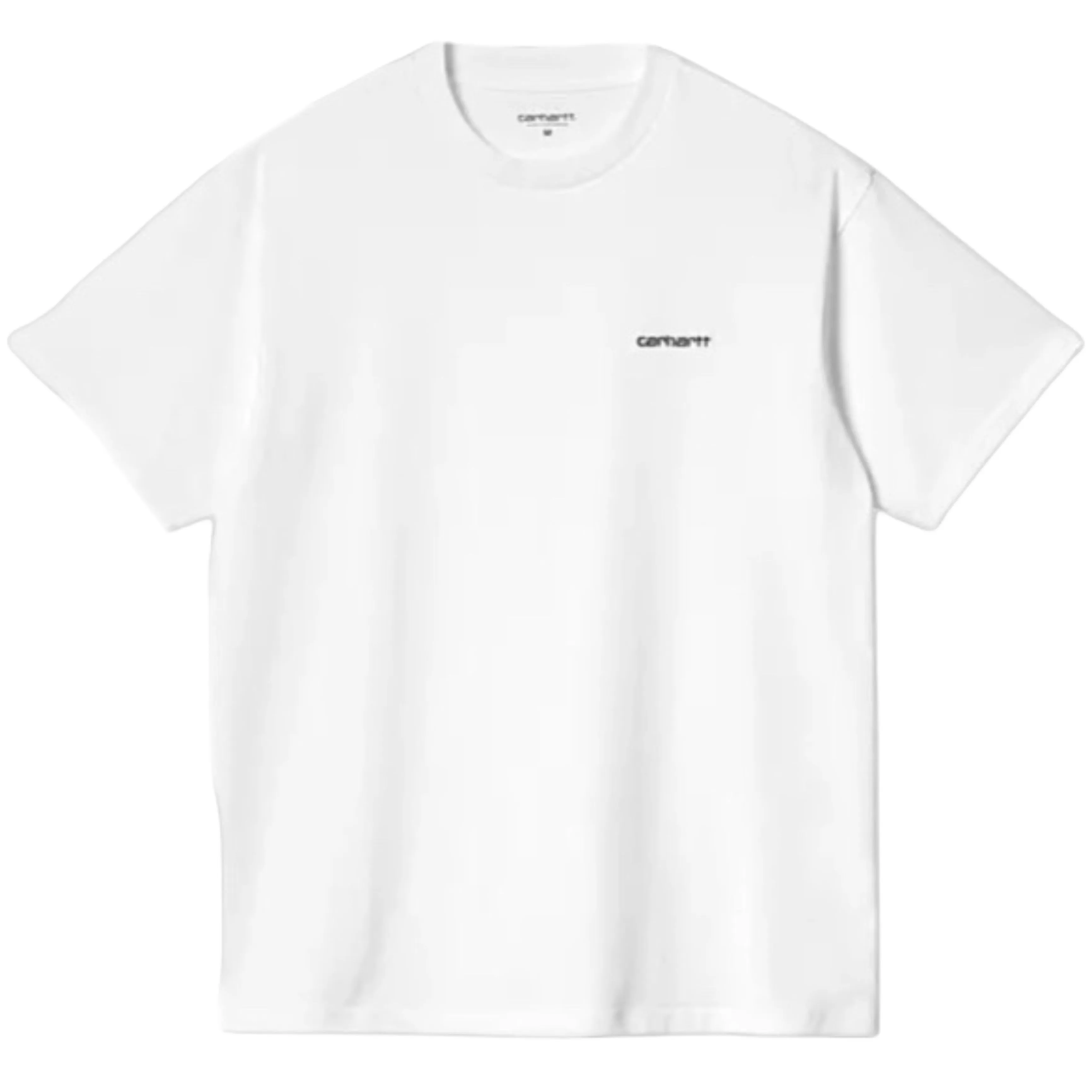 CARHARTT WIP S/S Script Embroidery T-Shirt White Black