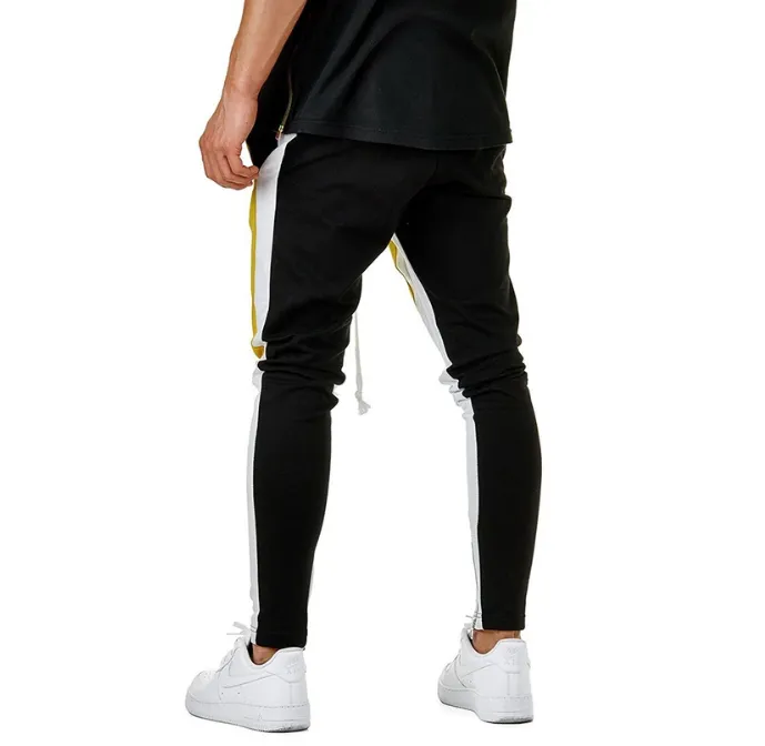 Color Block Patchwork Sweatpants