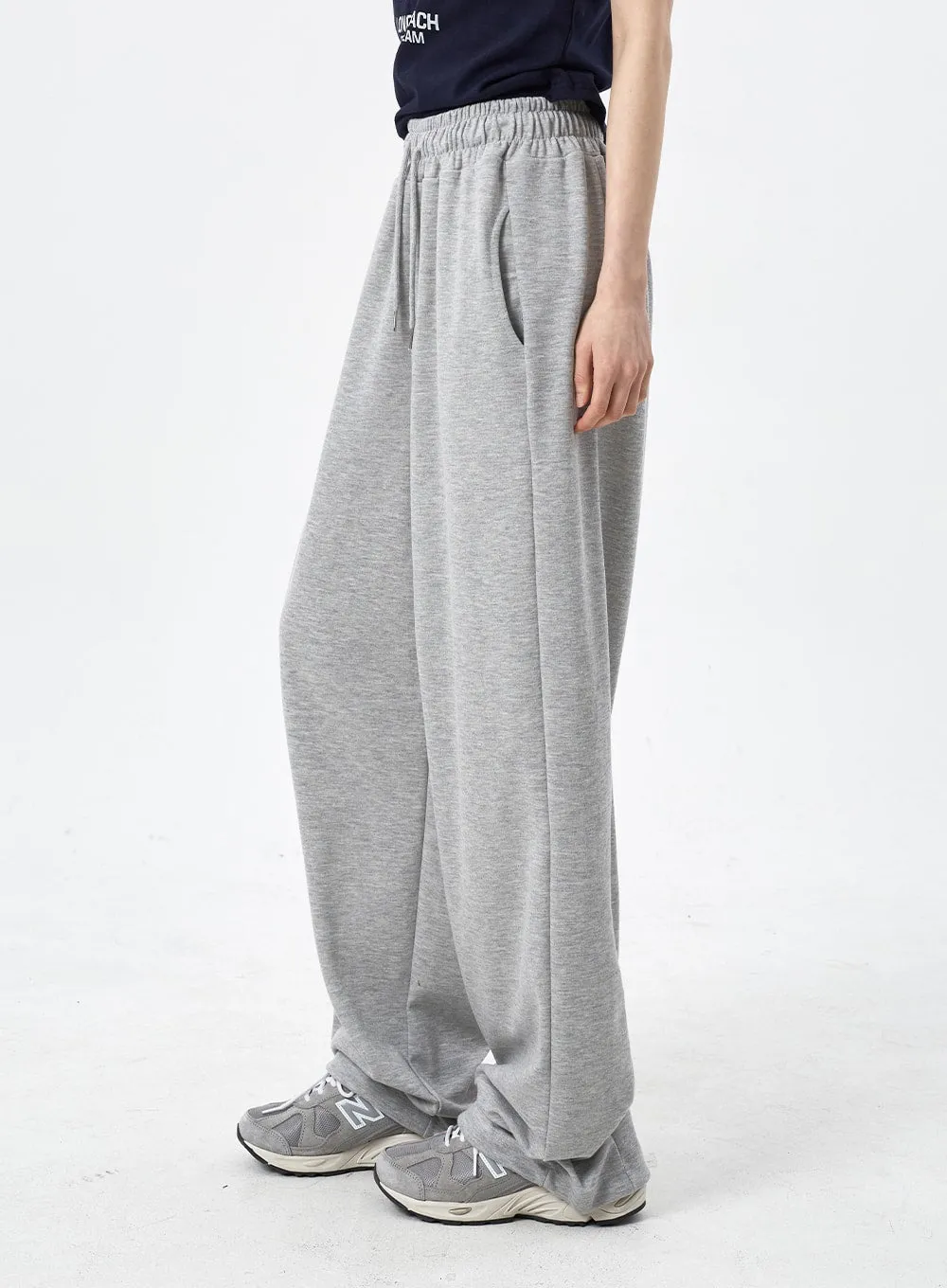 Color Wide Leg Sweatpants CM310