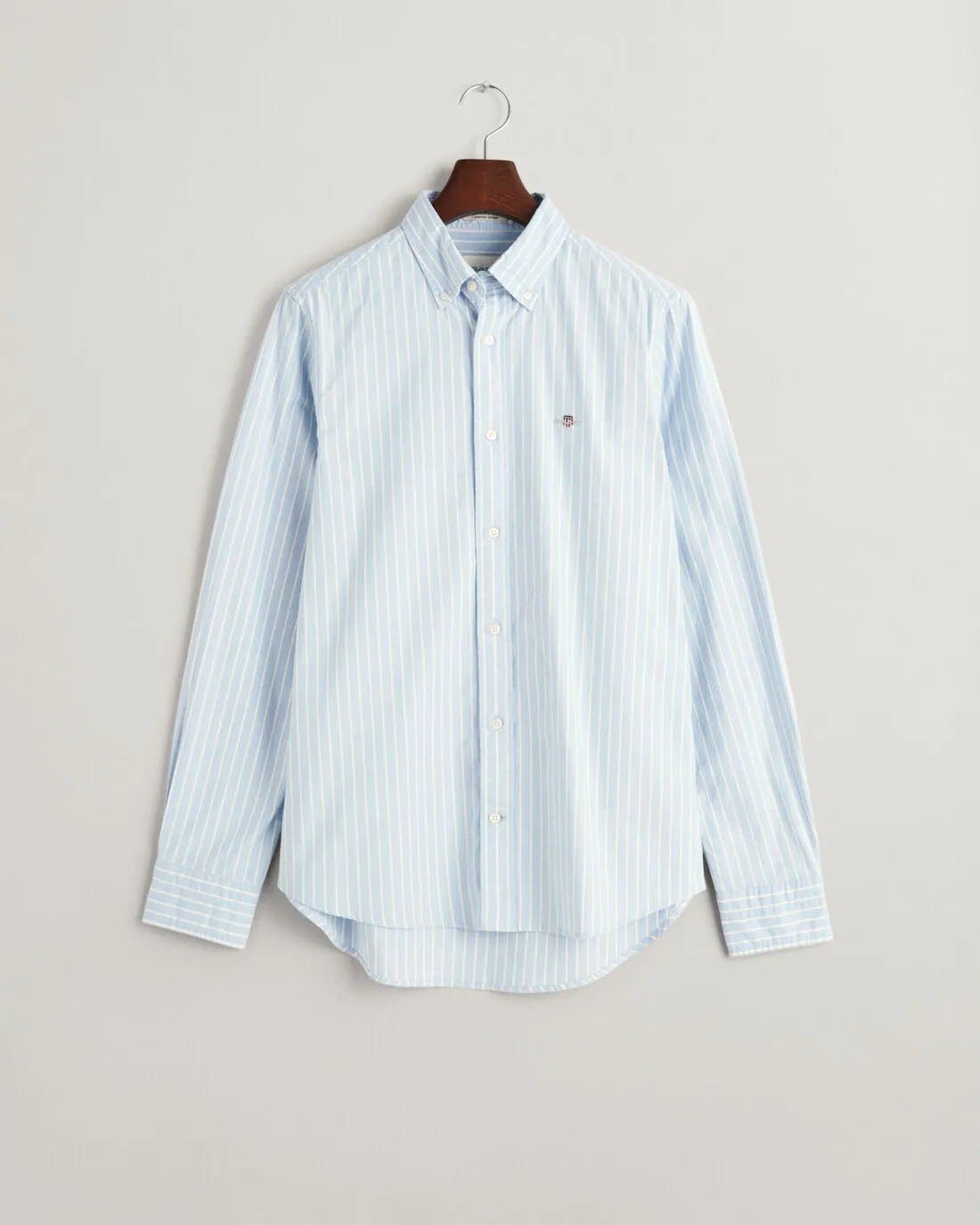 GANT -Slim Oxford Stretch Stripe Shirt, Blue