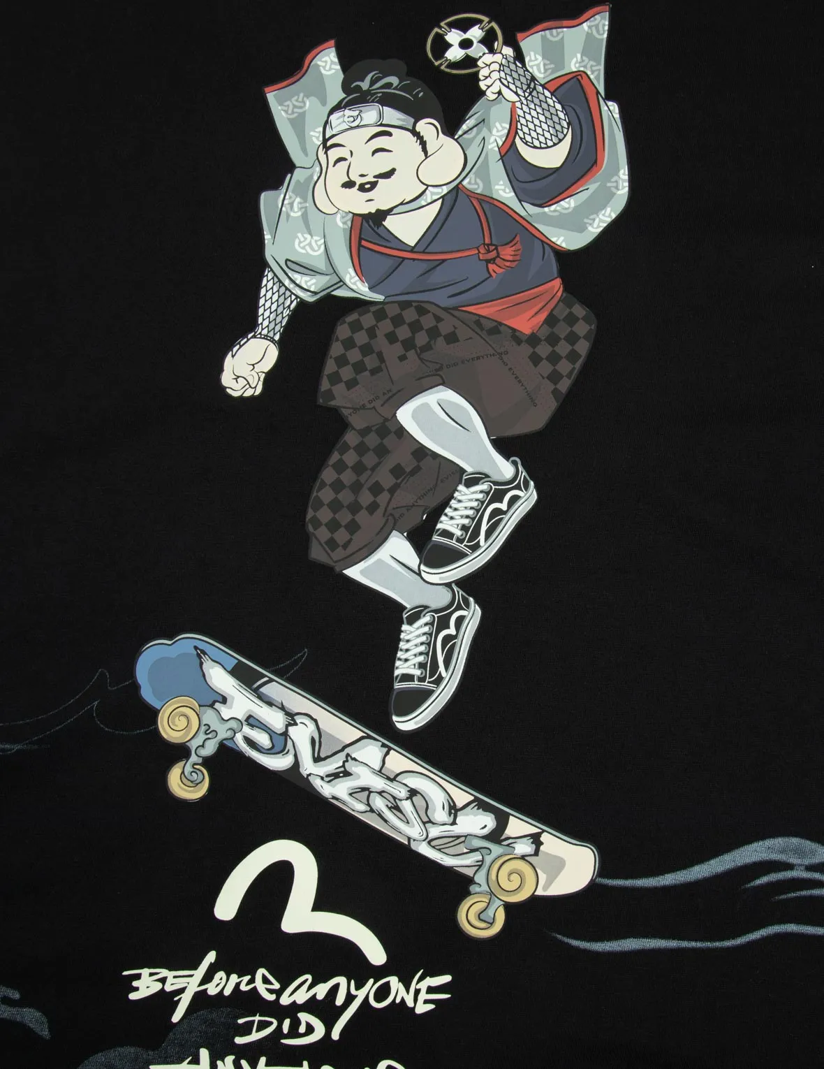 Godhead Ninja Print Loose Fit T-shirt