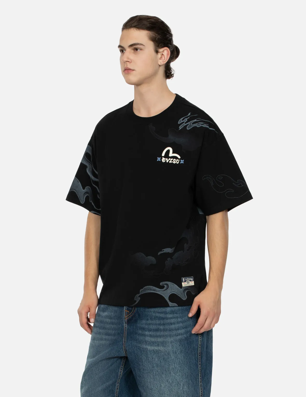 Godhead Ninja Print Loose Fit T-shirt