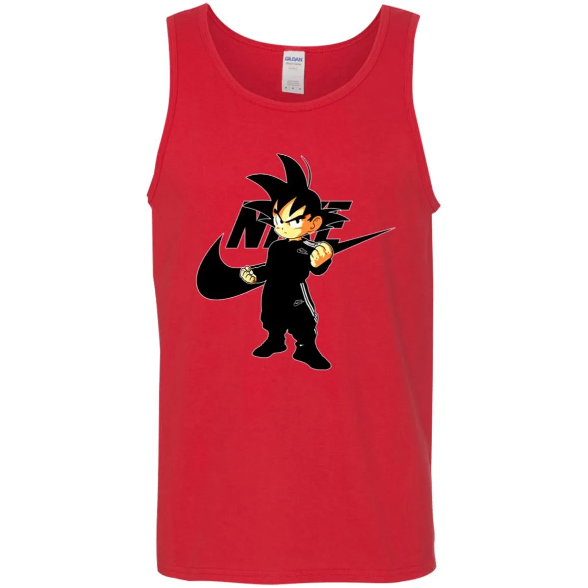 Goku Nike Best Shirt Trending T-shirt Men Cotton Tank