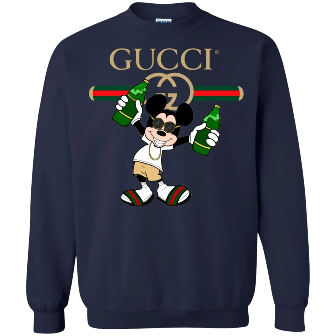 Gucci Mickey Mouse Top Trending T-shirt Crewneck Pullover Sweatshirt