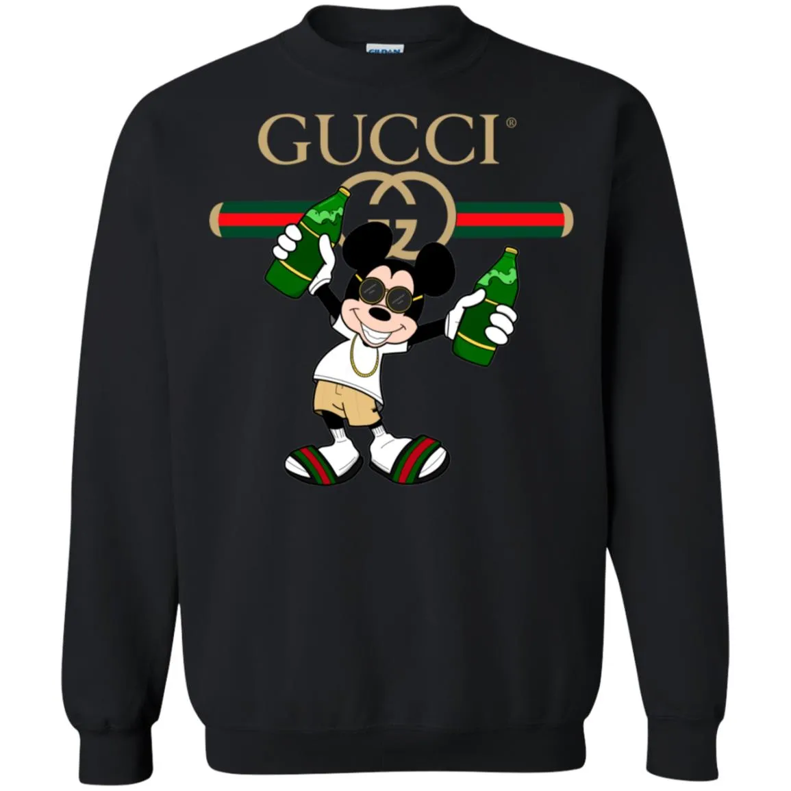 Gucci Mickey Mouse Top Trending T-shirt Crewneck Pullover Sweatshirt