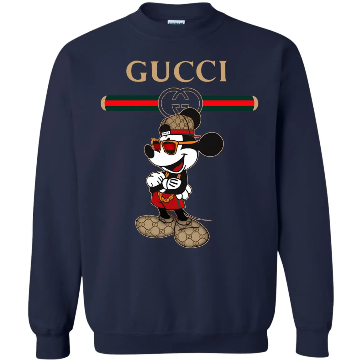 Gucci Mickey New Trending T-shirt Crewneck Pullover Sweatshirt