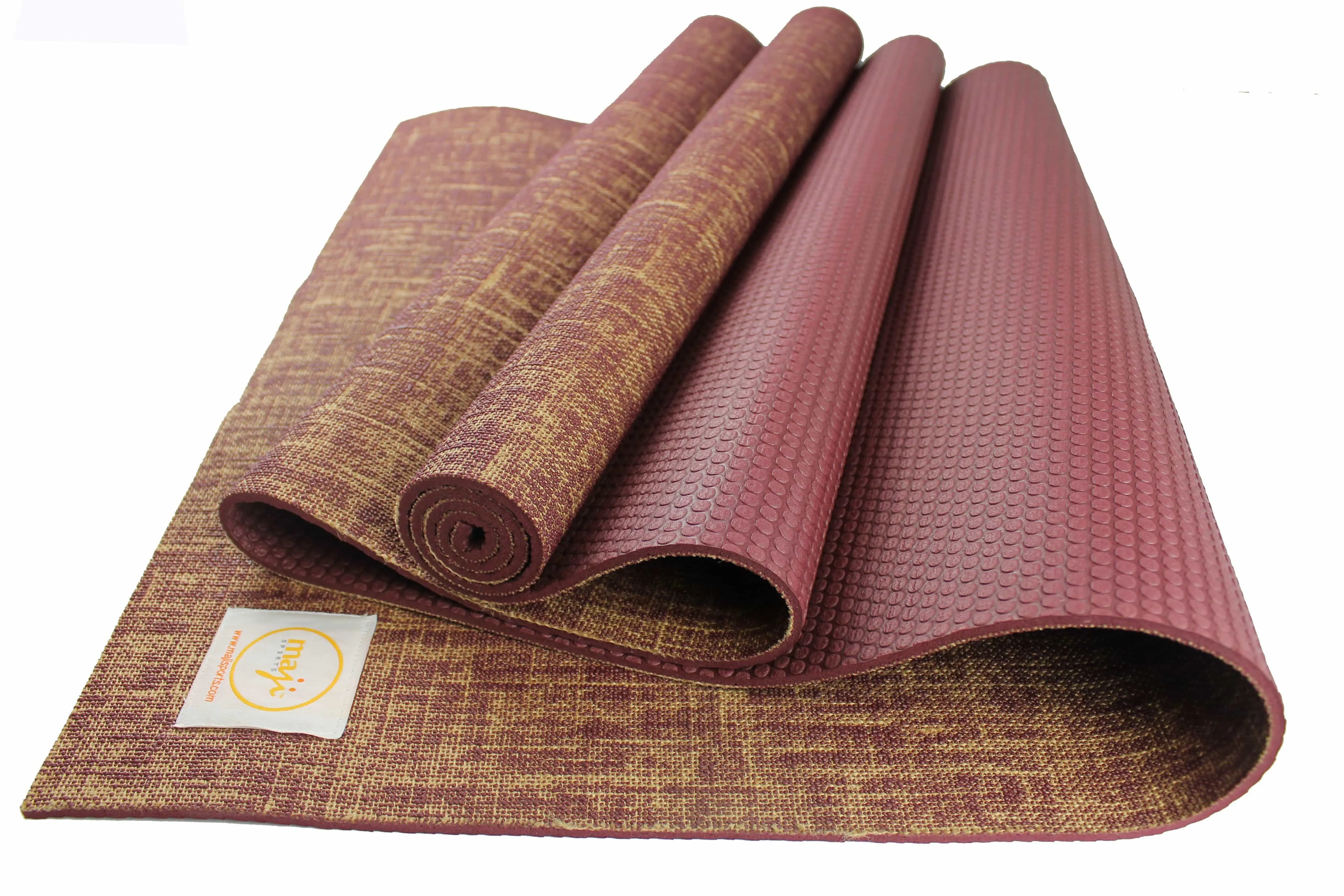 Jute Premium ECO Fitness, pilates, Yoga Mat   Fitness Bundle