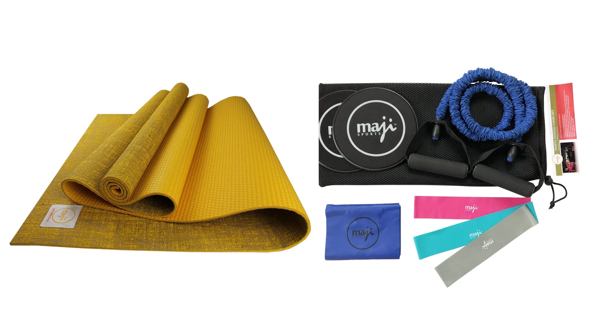 Jute Premium ECO Fitness, pilates, Yoga Mat   Fitness Bundle