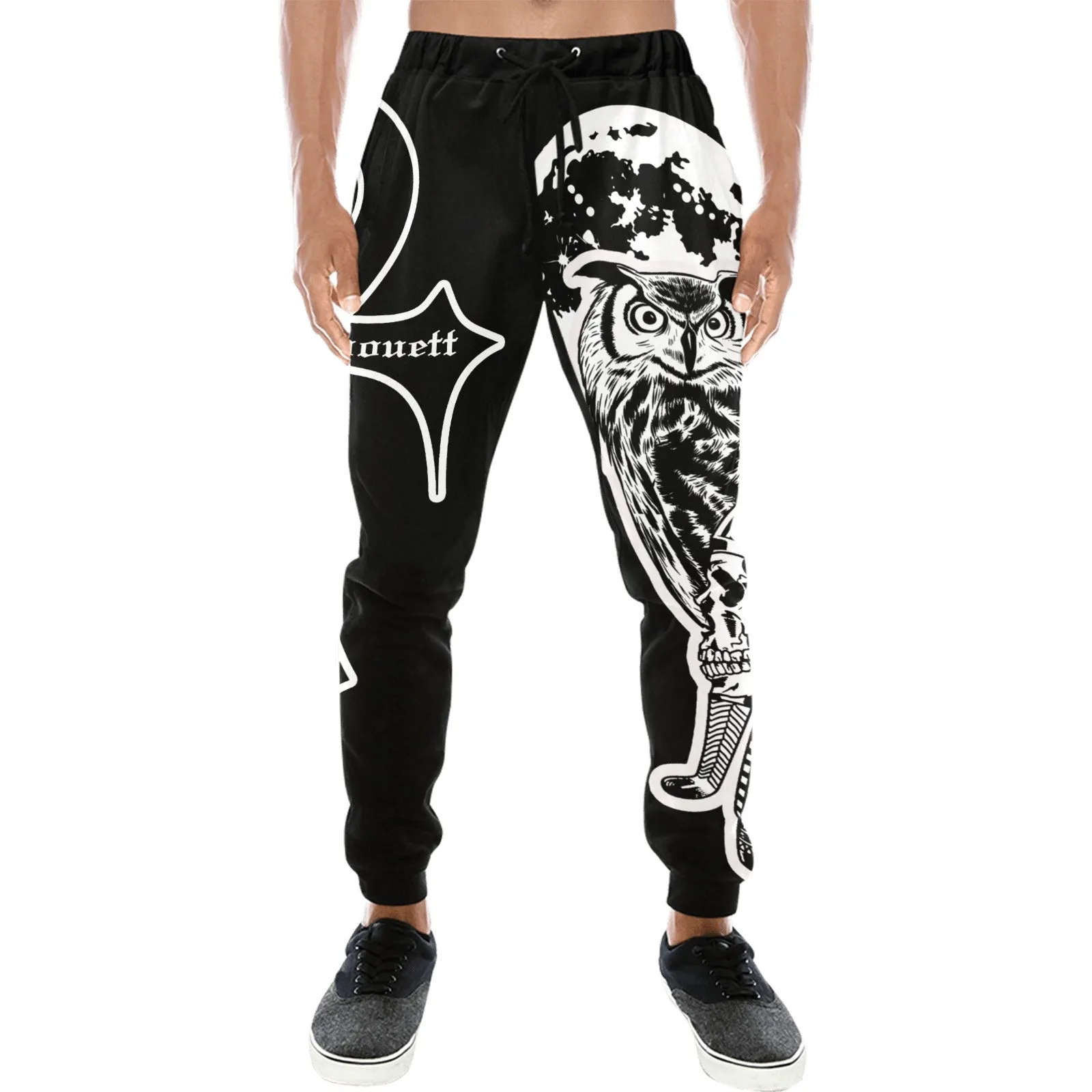 LCC GOTHIC Men's All Over Print Sweatpants