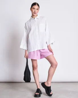 LINEN SHIRT MONS WHITE