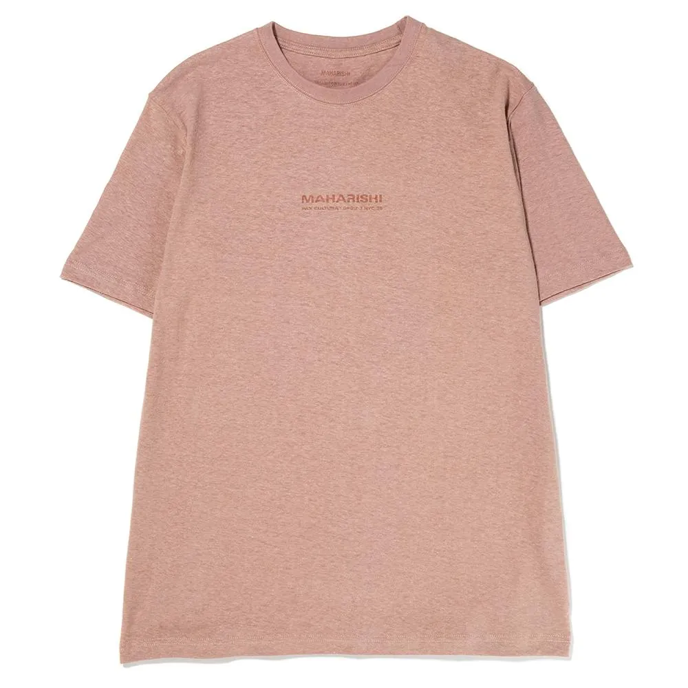 Maharishi Rain Chip Organic T-shirt / Pink Panther