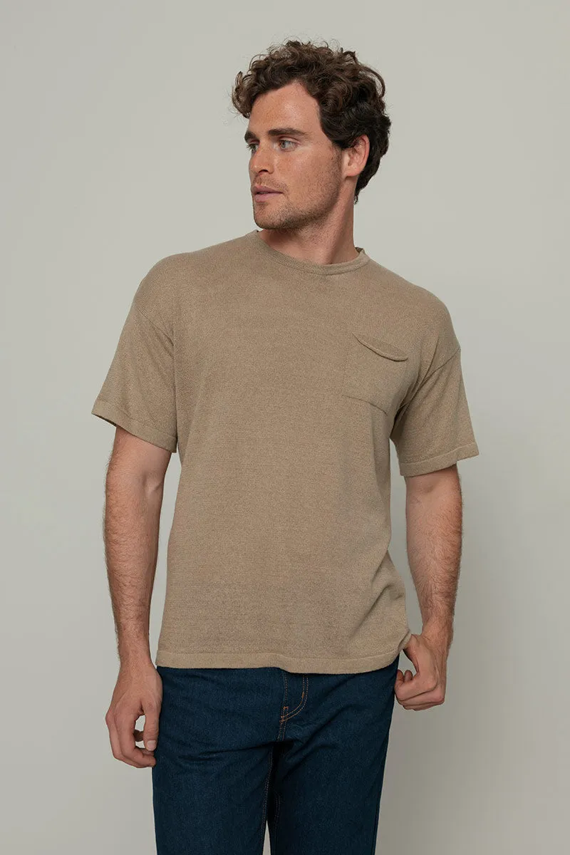 Matteo Men's Linen T-Shirt