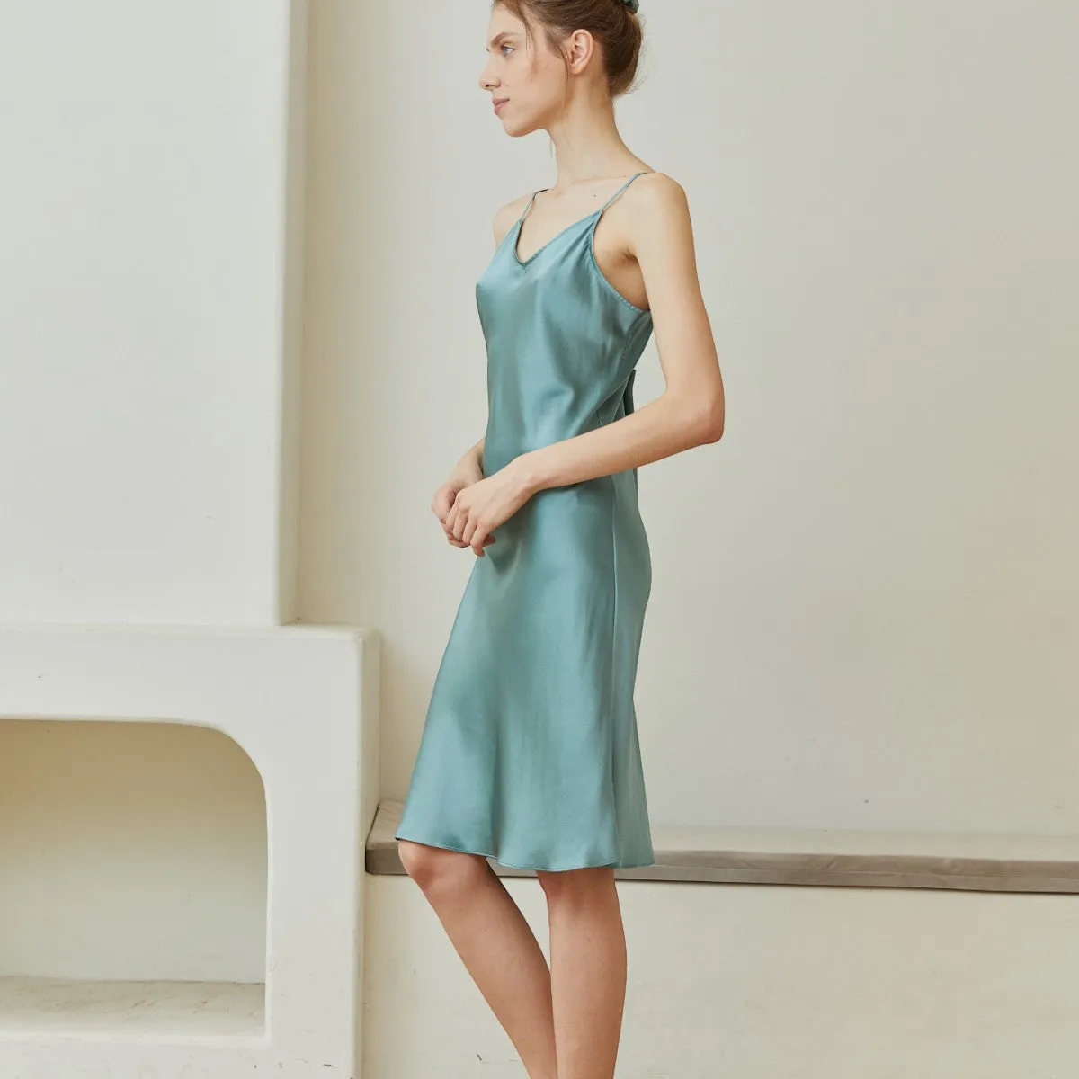 Mulberry Silk Short Sleep Dress