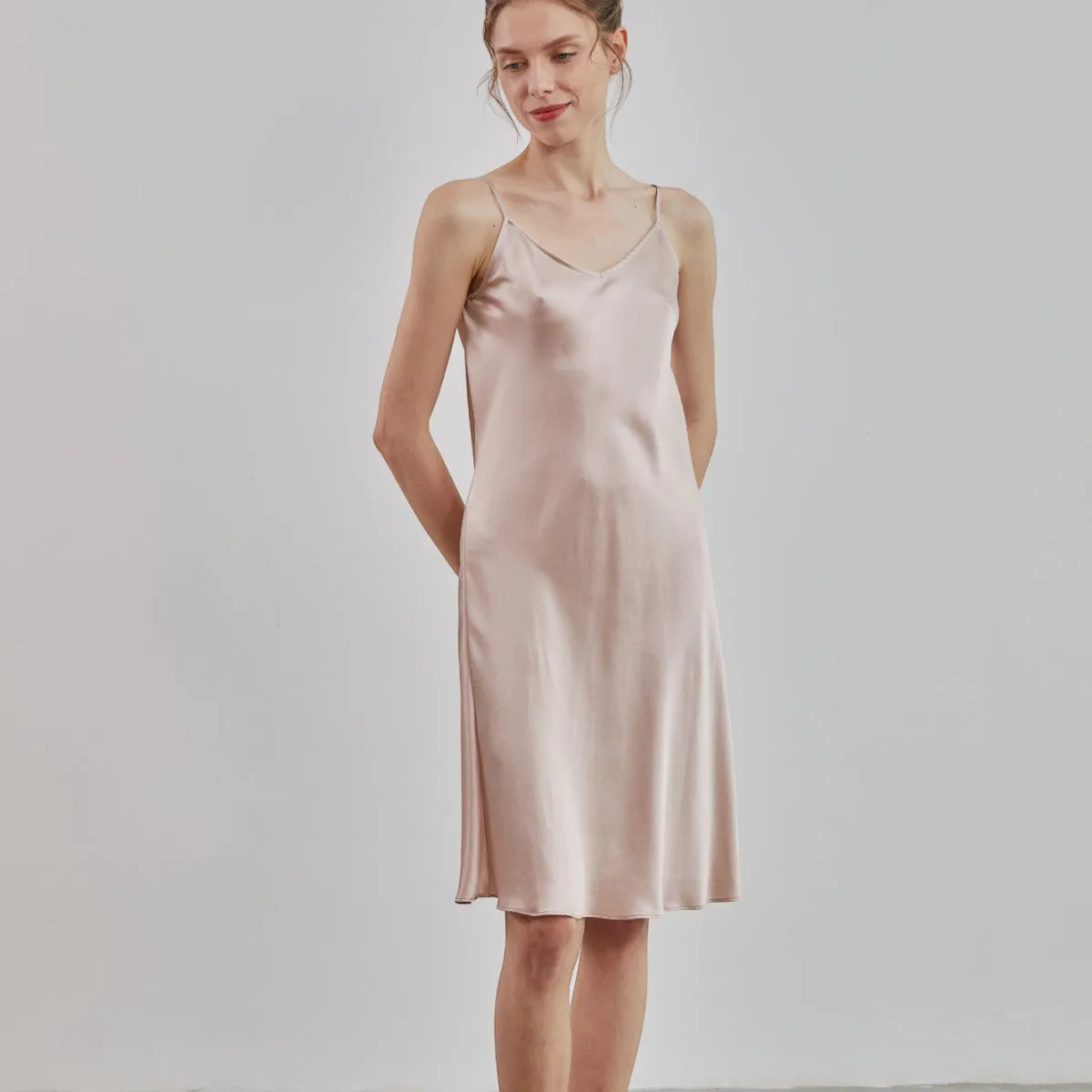 Mulberry Silk Short Sleep Dress