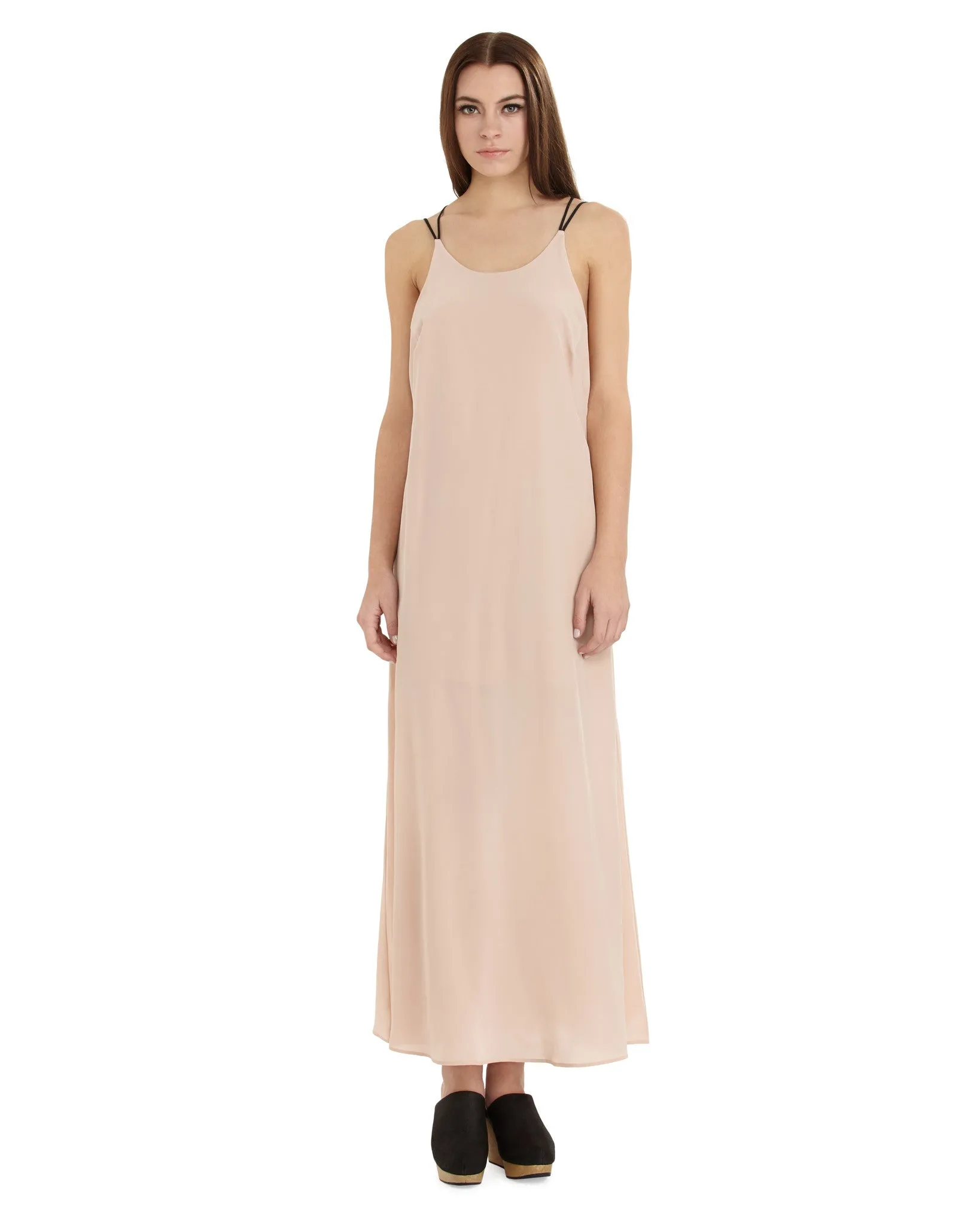 MYNE Milo Silk Dress | Blush Pink - FINAL SALE