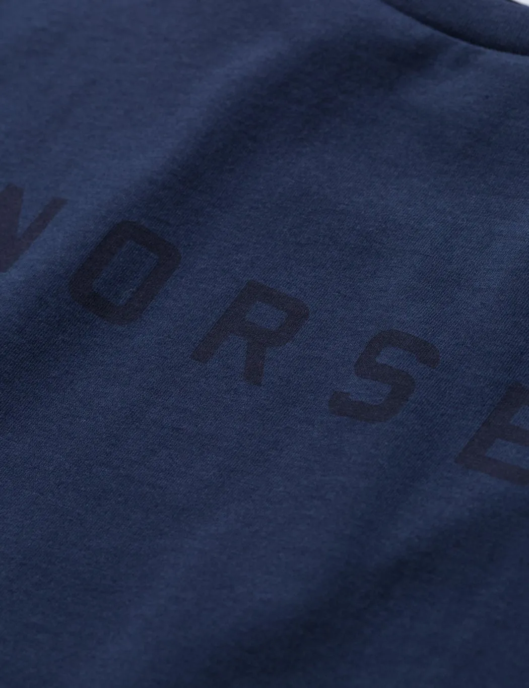 Norse Projects Niels Standard Logo T-Shirt - Navy