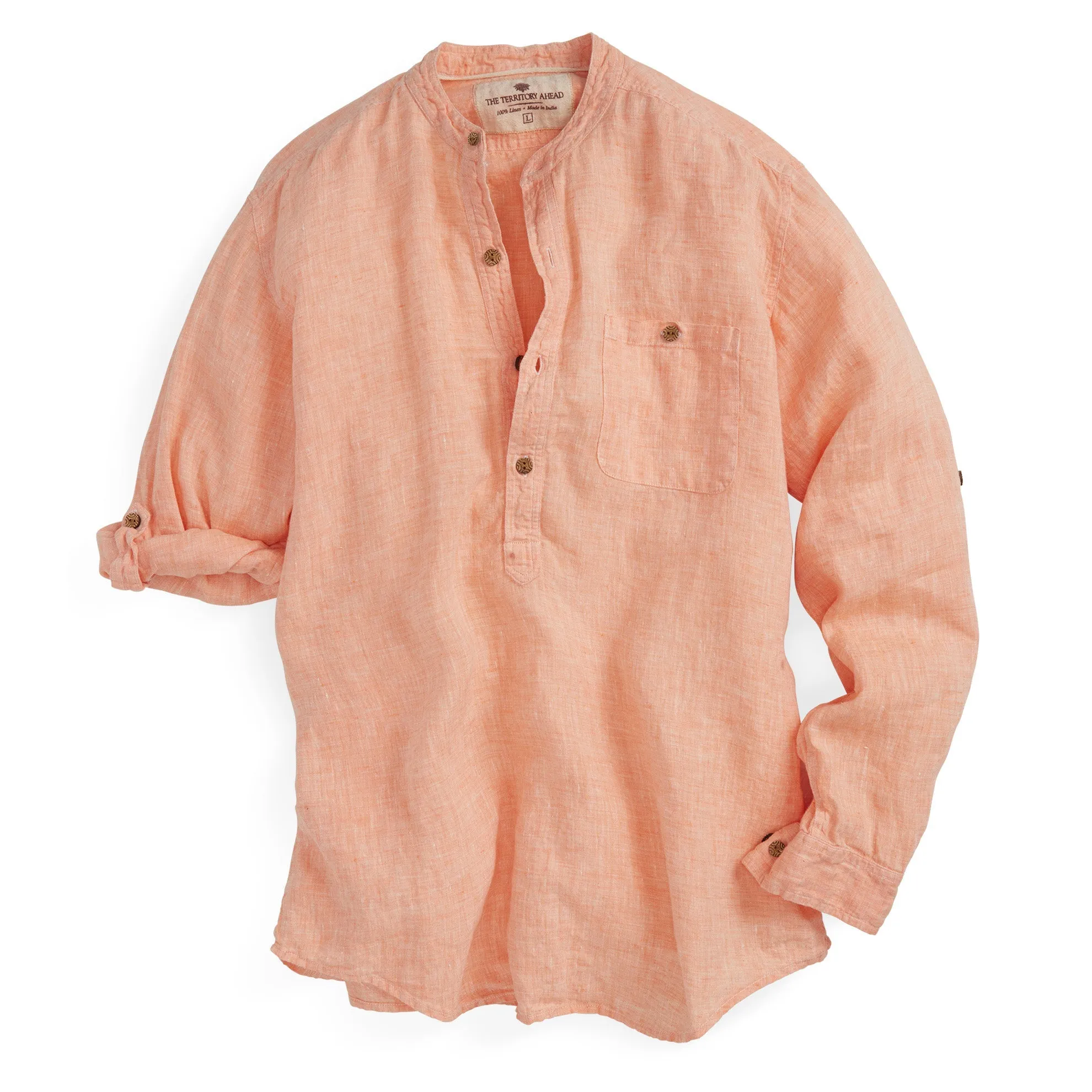 Ocho Rios Linen Popover Shirt