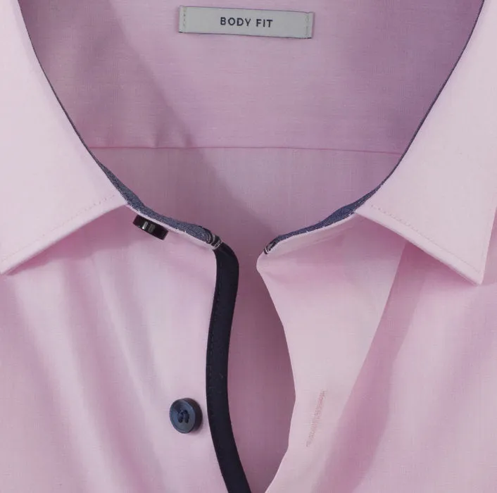 OLYMP - Level Five, Business Shirt, Body Fit, New York Kent, Light Rosé