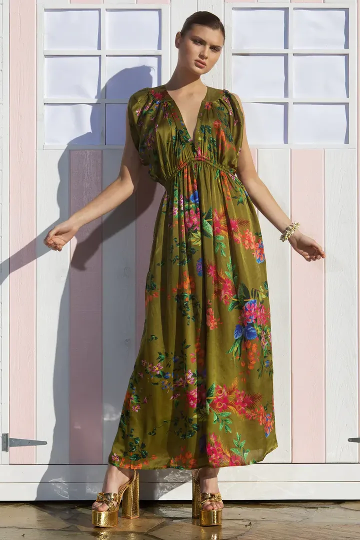 Patsy Paradiso Silk Maxi