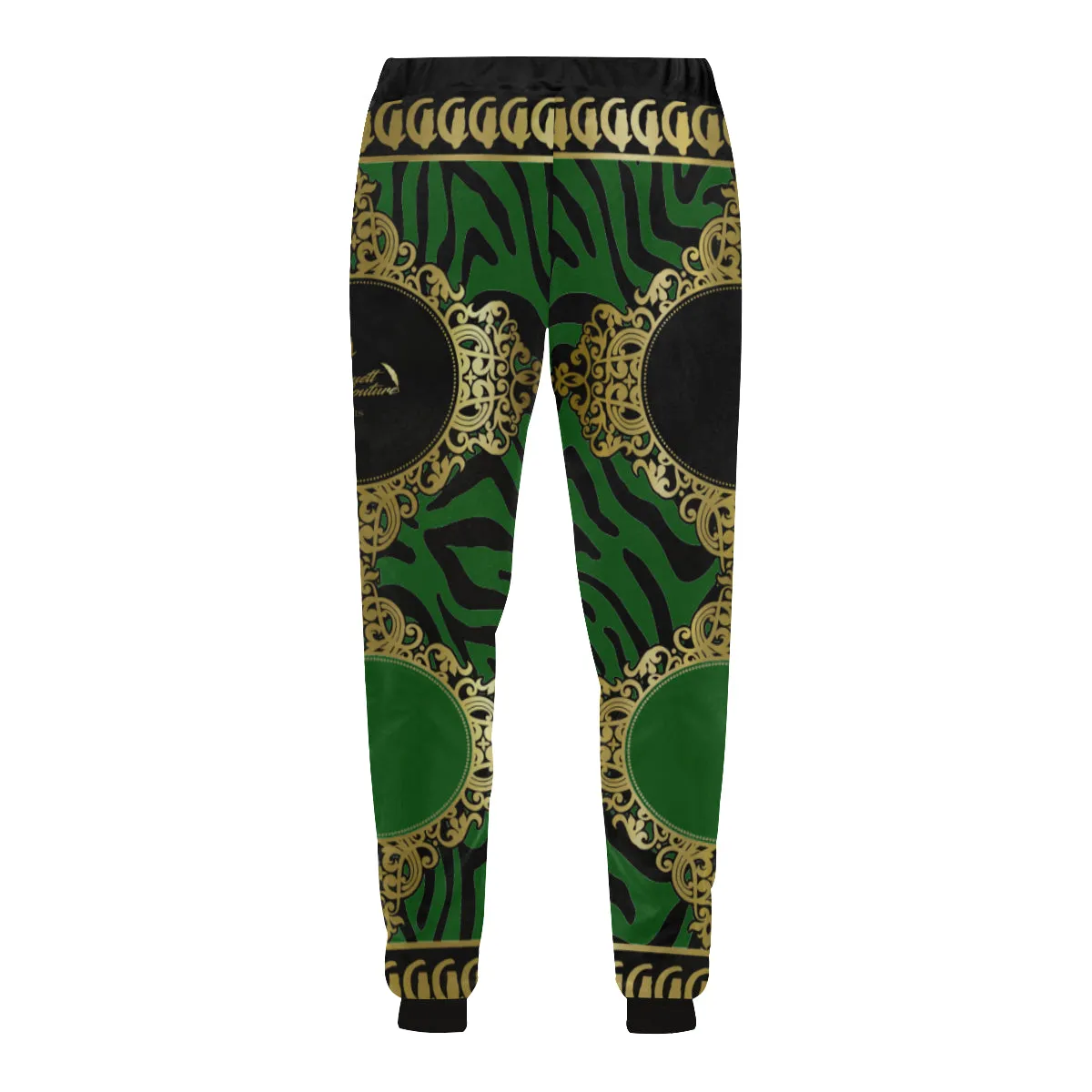 PRIVILEGE GREEN Men's All Over Print Sweatpants