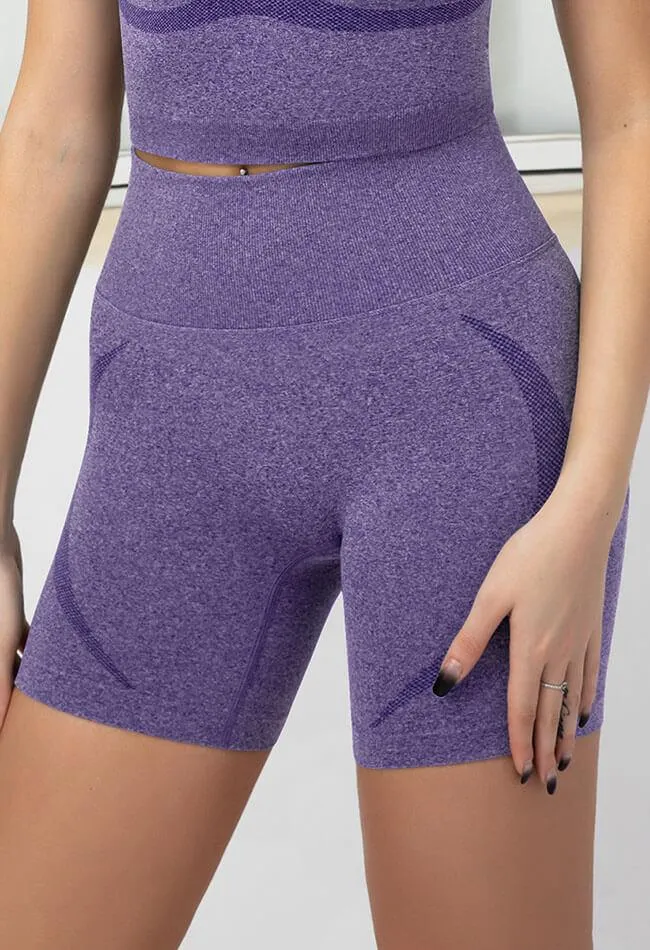 Seamless High Rise Stretchy Short - Terry