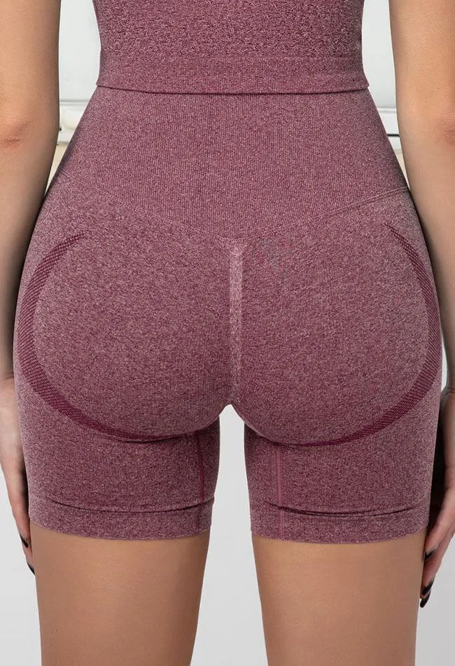 Seamless High Rise Stretchy Short - Terry