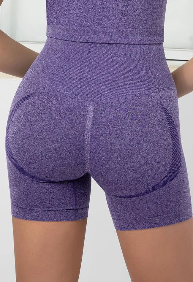 Seamless High Rise Stretchy Short - Terry