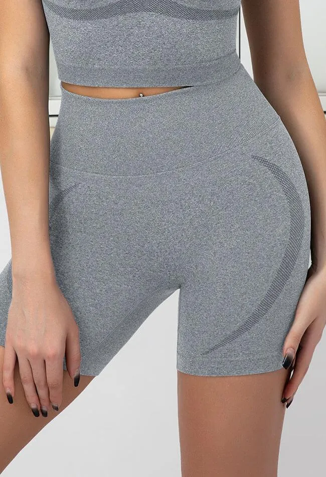 Seamless High Rise Stretchy Short - Terry