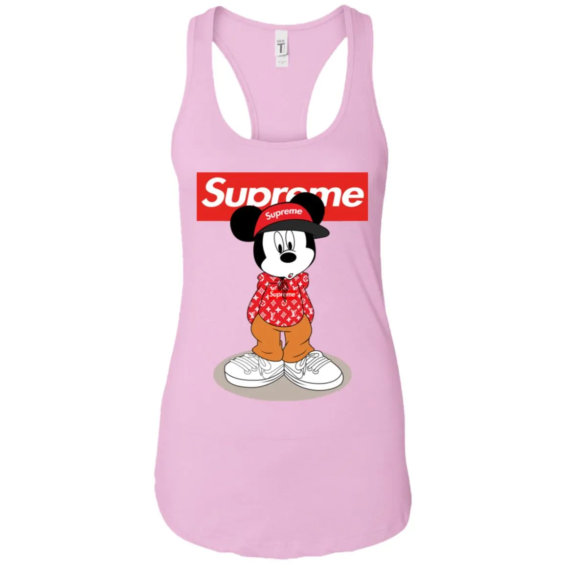 Supreme Mickey Mouse T-shirt Women Tank Top