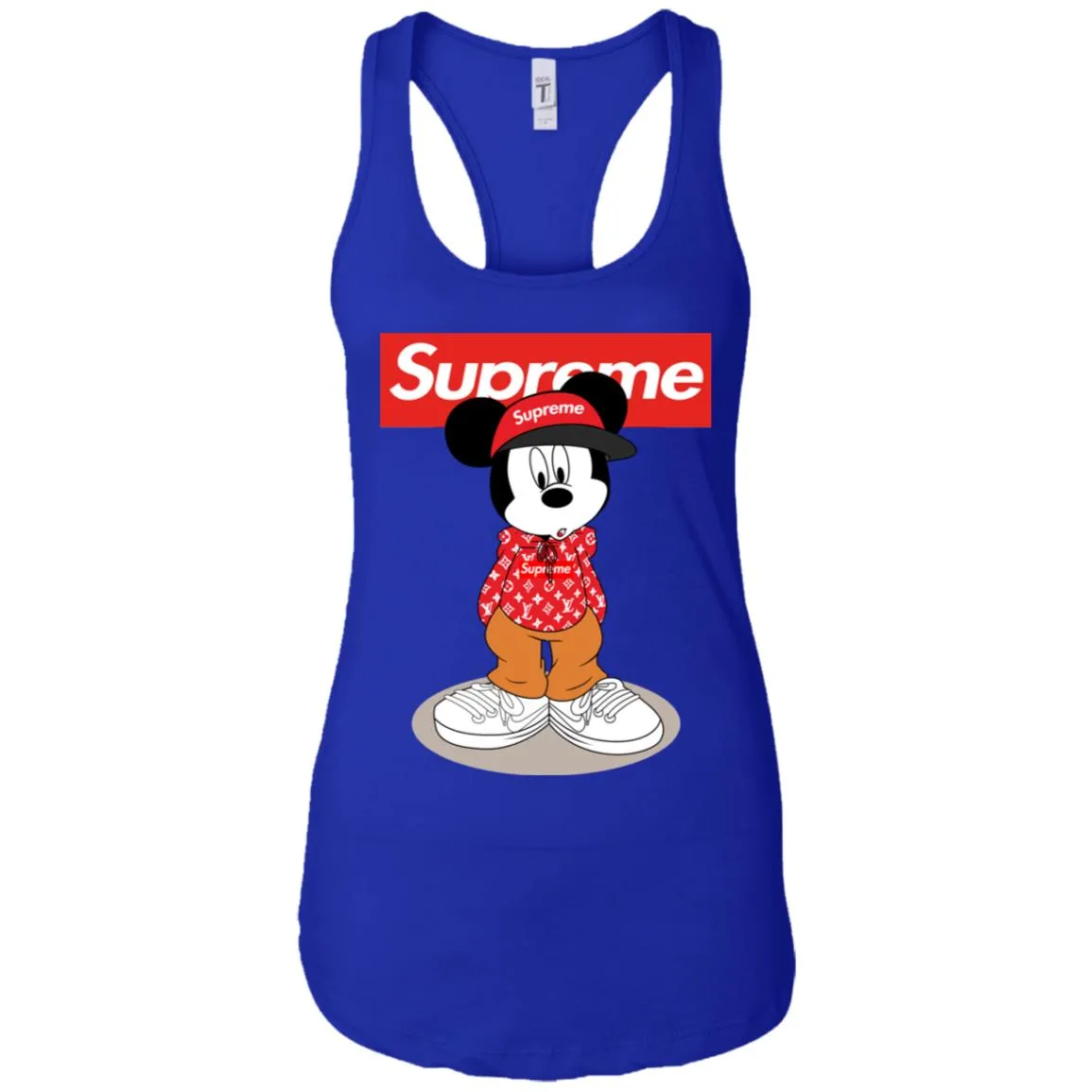 Supreme Mickey Mouse T-shirt Women Tank Top