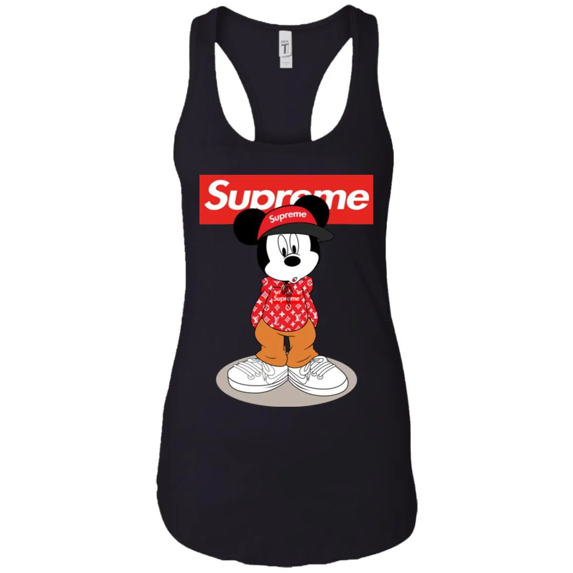 Supreme Mickey Mouse T-shirt Women Tank Top