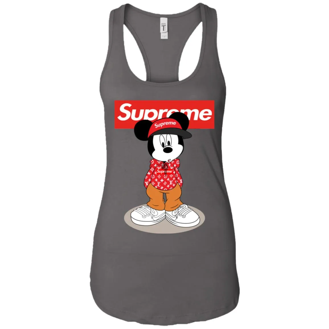 Supreme Mickey Mouse T-shirt Women Tank Top