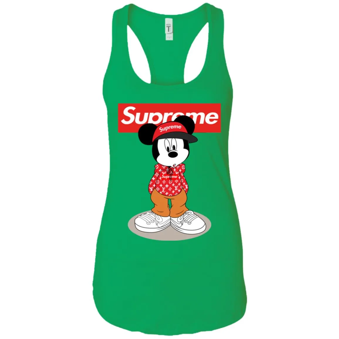 Supreme Mickey Mouse T-shirt Women Tank Top