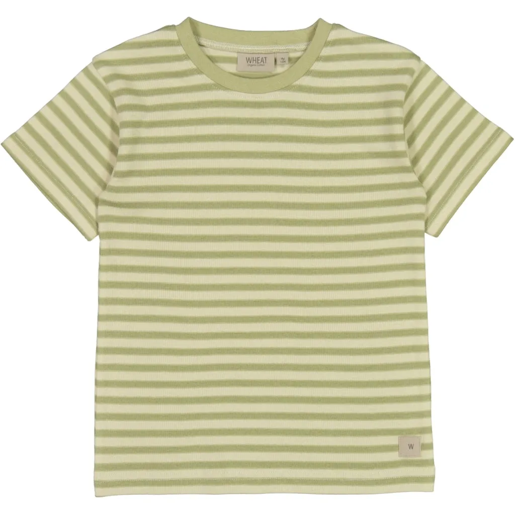 T-Shirt Fabian - green stripe