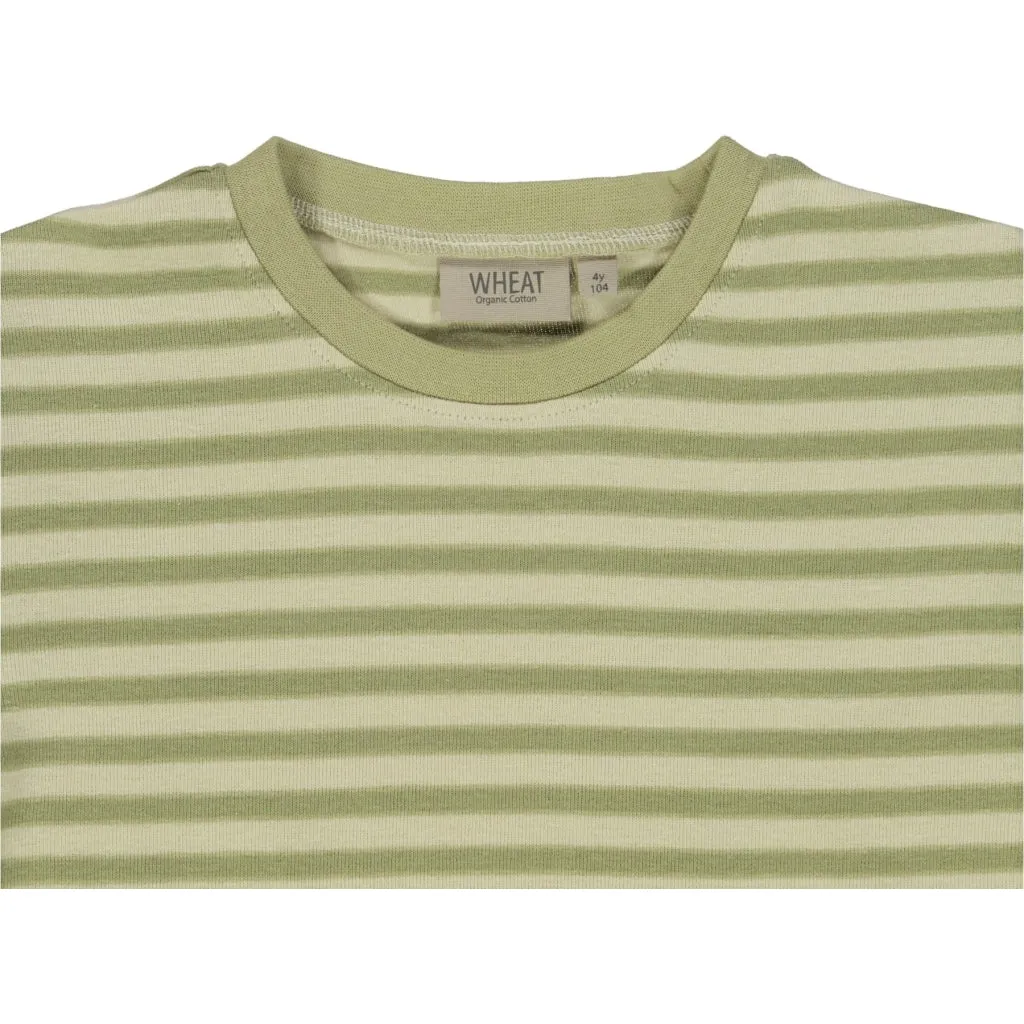 T-Shirt Fabian - green stripe