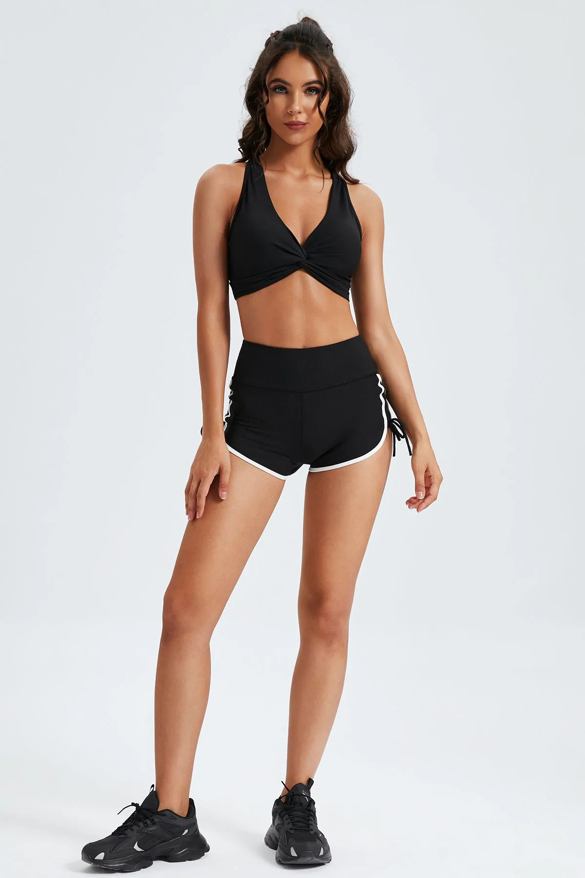 Twist Criss Cross Crop Active Top